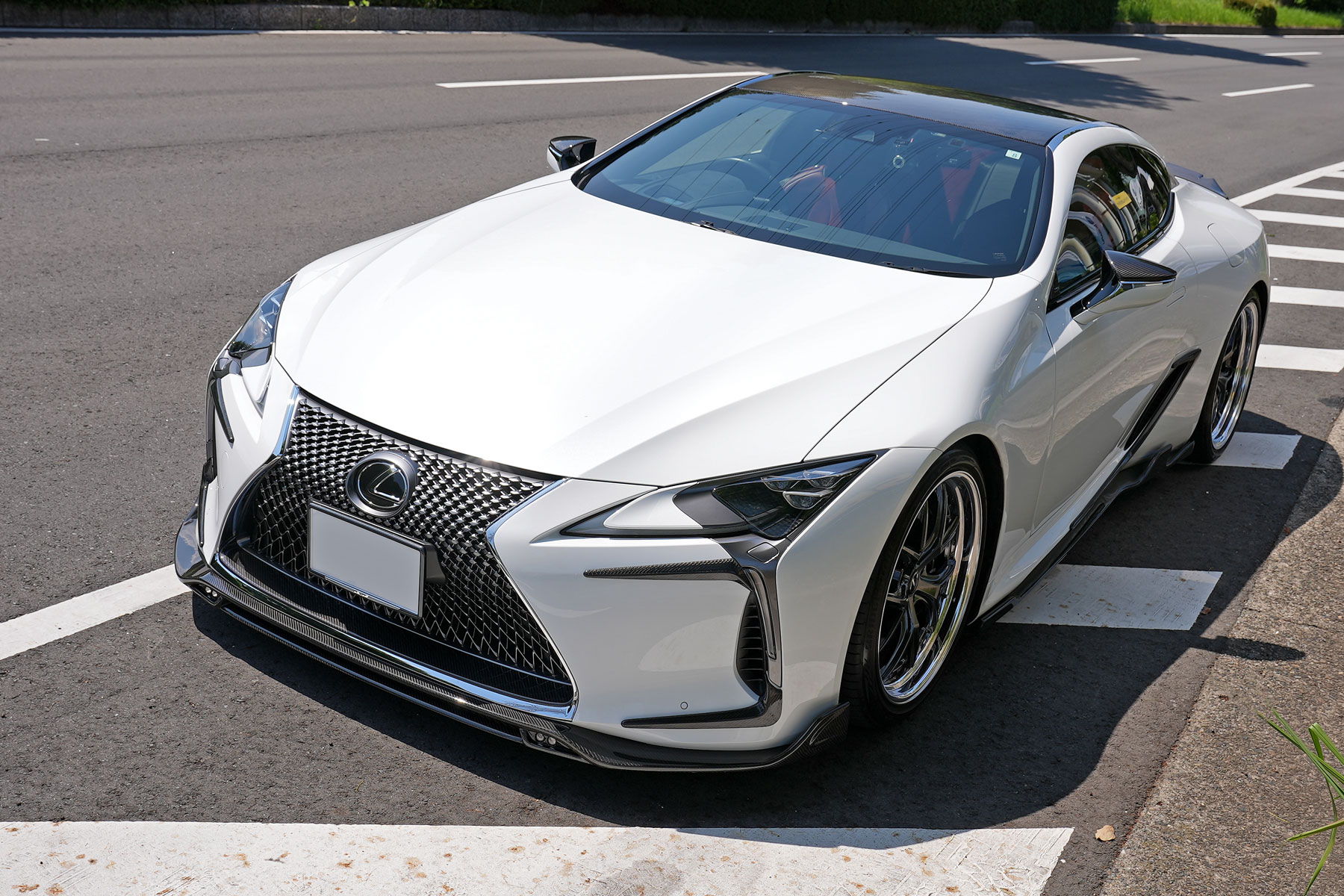 DSC08841a 極上のレクサスLC500Sパッケージ_ROWENカーボンエアロ