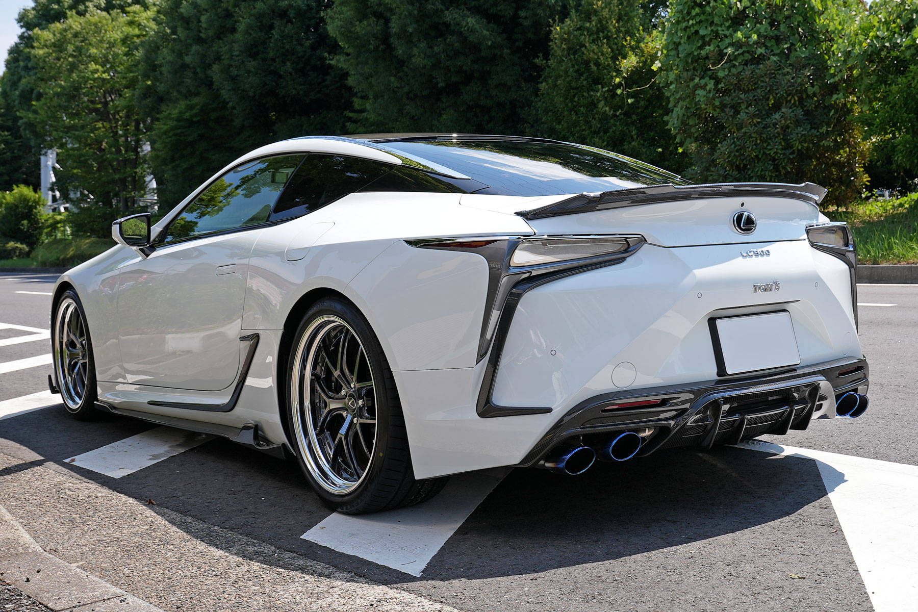 DSC08850a レクサスLC500SパッケージROWEN