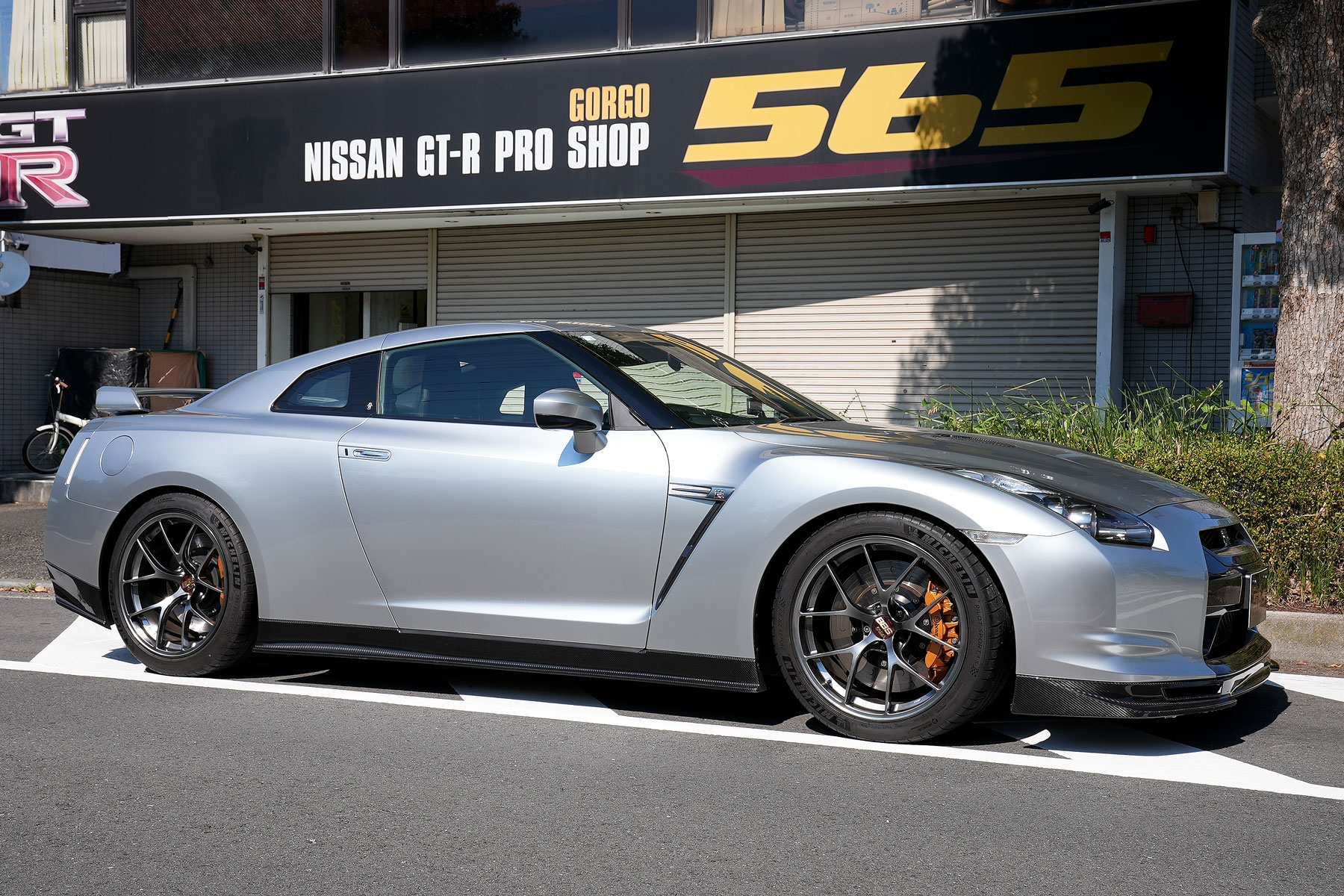 R35GT-R マインズカーボンエアロ