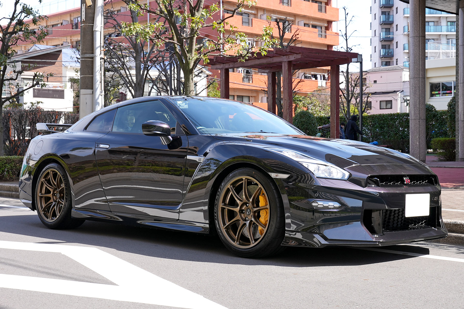 日産R35GT-RプレミアムエディションTスペック ミッドナイトパープル 最終型